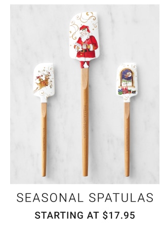 seasonal spatulas Starting at $17.95