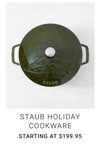 staub holiday cookware Starting at $199.95