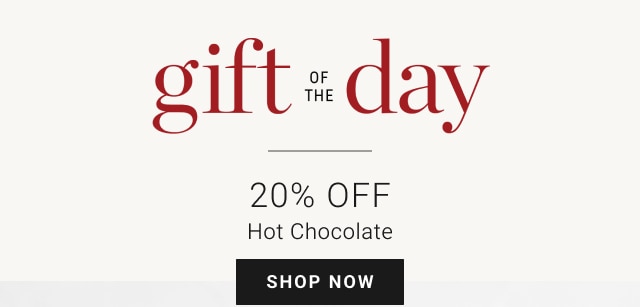 20% Off Hot Chocolate - Shop Now