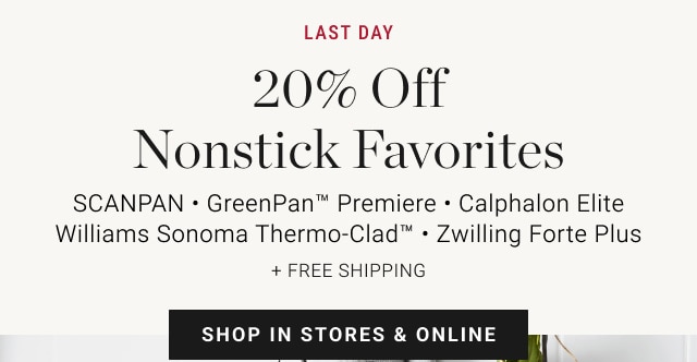 20% Off Nonstick Favorites - shop in stores & online