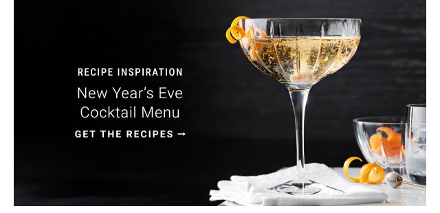 recipe inspiration: New Year’s Eve Cocktail Menu - get the recipes