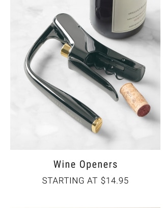 Wine Openers - Starting at $14.95