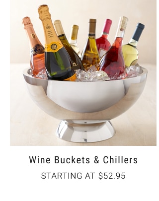 Wine Buckets & Chillers - Starting at $52.95