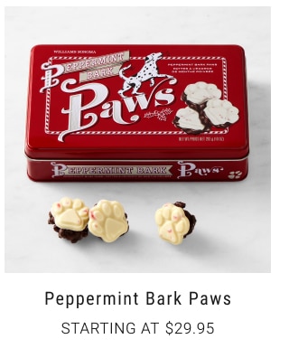 peppermint Bark Paws Starting at $29.95