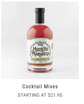 Cocktail Mixes Starting at $21.95