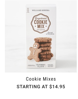 Cookie Mixes Starting at $14.95