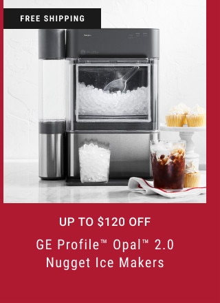 FREE SHIPPING. Up to $120 off. GE Profile™ Opal™ 2.0 Nugget Ice Makers.