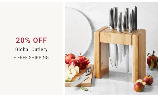 20% Off Global Cutlery + Free Shipping