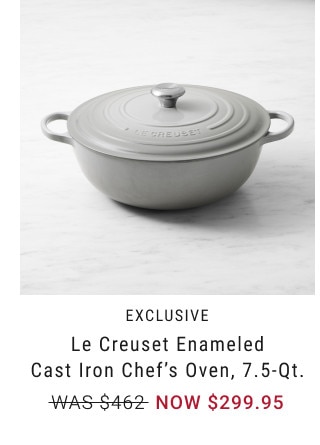 Cuisinart cast iron 7-Qt. round casserole now $60 for today only (Reg.  $100+)