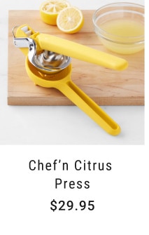 Chef'n Citrus Press. $29.95.