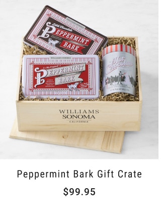 Peppermint Bark Gift Crate. $99.95.