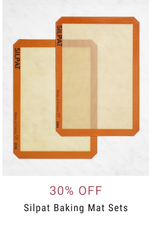 30% Off Silpat Baking Mat Sets