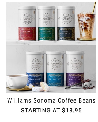 Williams Sonoma Coffee Beans Starting at $18.95