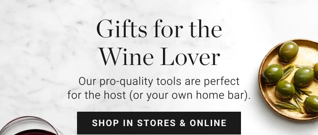 Gifts for the Wine Lover - shop in stores & online