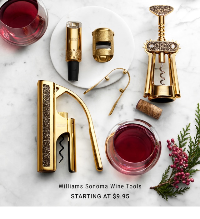 Williams Sonoma Wine Tools - Starting at $9.95