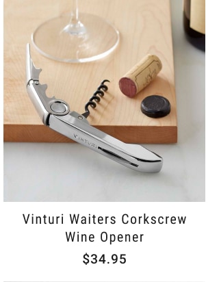 Vinturi Waiters Corkscrew Wine Opener - $34.95