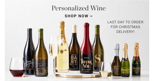 Personalized Wine - shop now