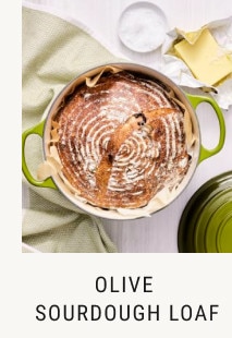 Olive Sourdough Loaf.