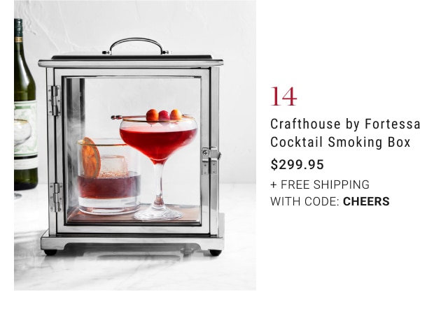 Crafthouse by Fortessa Cocktail Smoking Box - $299.95 + Free shipping with code: cheers