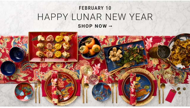 February 10 Happy Lunar new year - Shop now