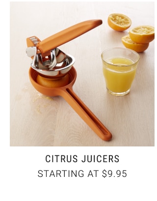 Citrus Juicers Starting at $9.95