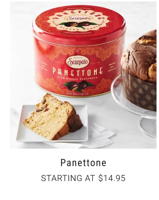 Panettone Starting at $14.95