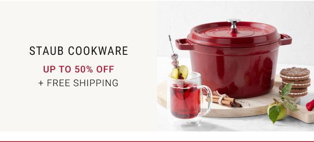 Staub Cookware - Up to 50% Off + Free Shipping