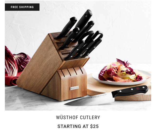 Wüsthof Cutlery Starting at $25