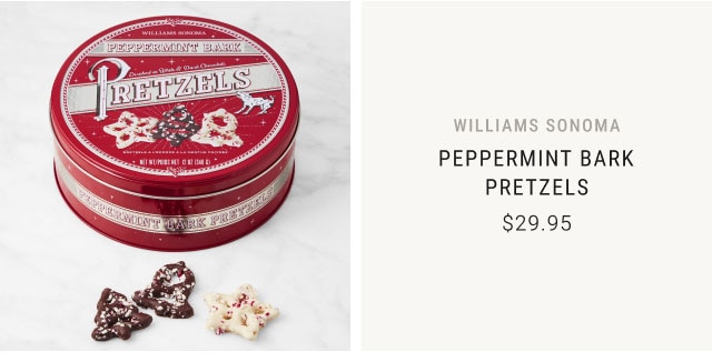 Williams Sonoma Peppermint Bark Pretzels - $29.95