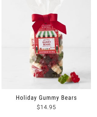 Holiday Gummy Bears - $14.95