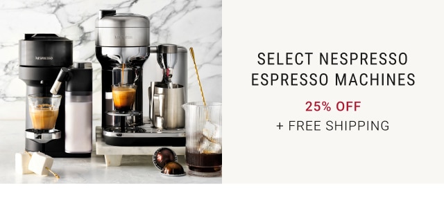 Select Nespresso Espresso Machines 25% Off + Free Shipping