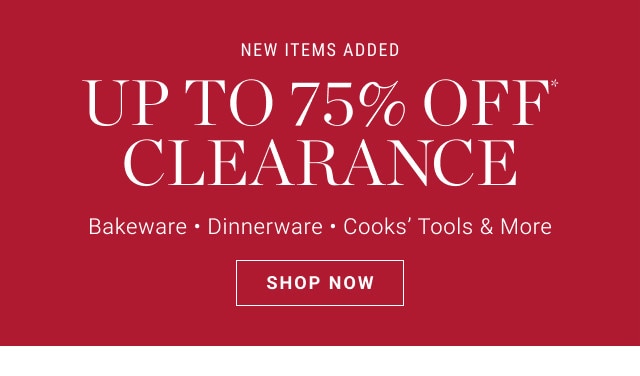 Williams Sonoma's Clearance Section Has Deals Up to 75% Off