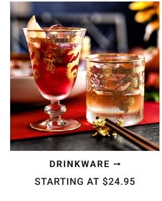 Drinkware Starting at $24.95