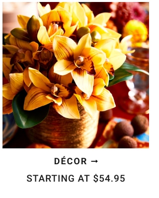 DÉCOR Starting at $54.95