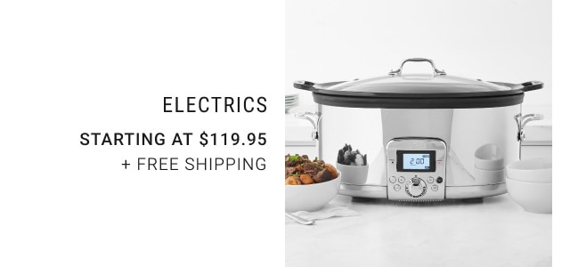 Electrics. Starting at $119.95. + Free shipping.