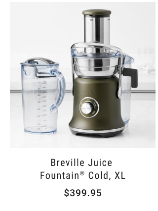 Breville Juice Fountain® Cold, XL $399.95