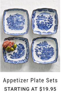 Appetizer Plate Sets - Starting at $19.95