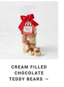 Cream Filled Chocolate Teddy Bears