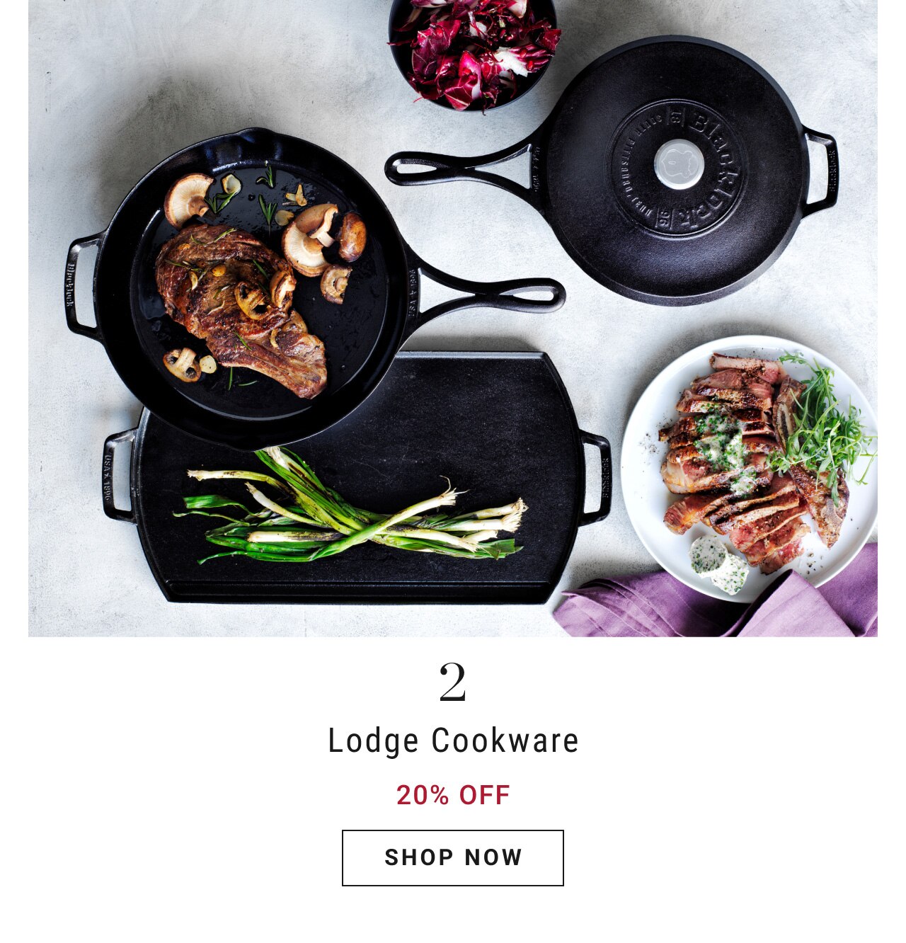  Lodge Cookware SHOP NOW 