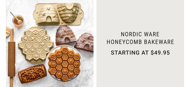 Nordic Ware Honeycomb Bakeware - Starting at $49.95