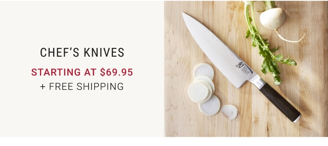 Chef’s Knives Starting at $59.95 + Free Shipping