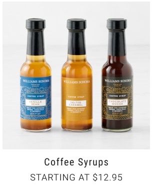 Coffee Syrup Starting at $12.95