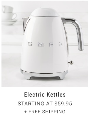 Electric Kettles Starting at $59.95 + free shipping