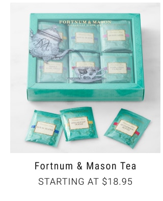 Fortnum & Mason Tea Starting at $18.95