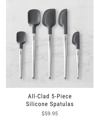 All-Clad 5-Piece Silicone Spatulas. $59.95.