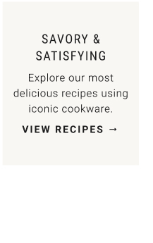 Savory & satisfying - view recipes