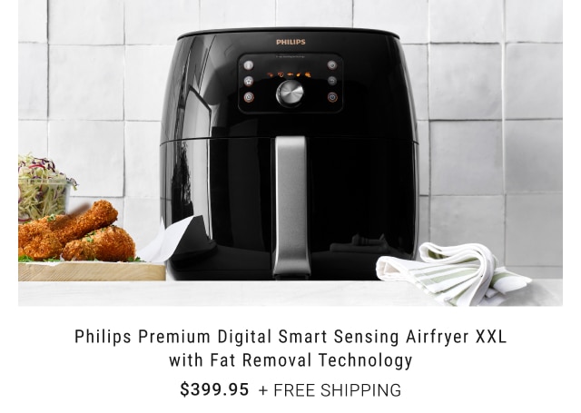 Philips Premium Digital Smart Sensing Airfryer XXL with Fat Removal Technology $399.95 + free shipping