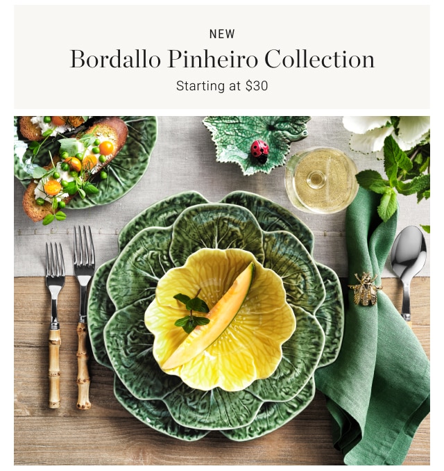 NEW - Bordallo Pinheiro Collection Starting at $30