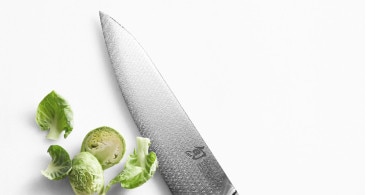 Shun Hikari Chef's Knife, 8” WAS $329.95. NOW $229.95.