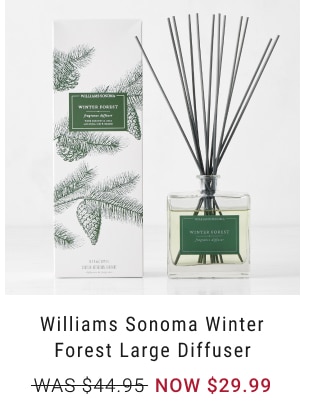 Williams Sonoma Winter Forest Large Diffuser